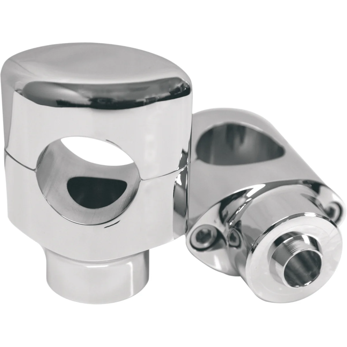 LA CHOPPERS 0602-0419 LA-7410-00 Springer Handlebar Riser Kit Risers - Hefty Springer - Chrome
