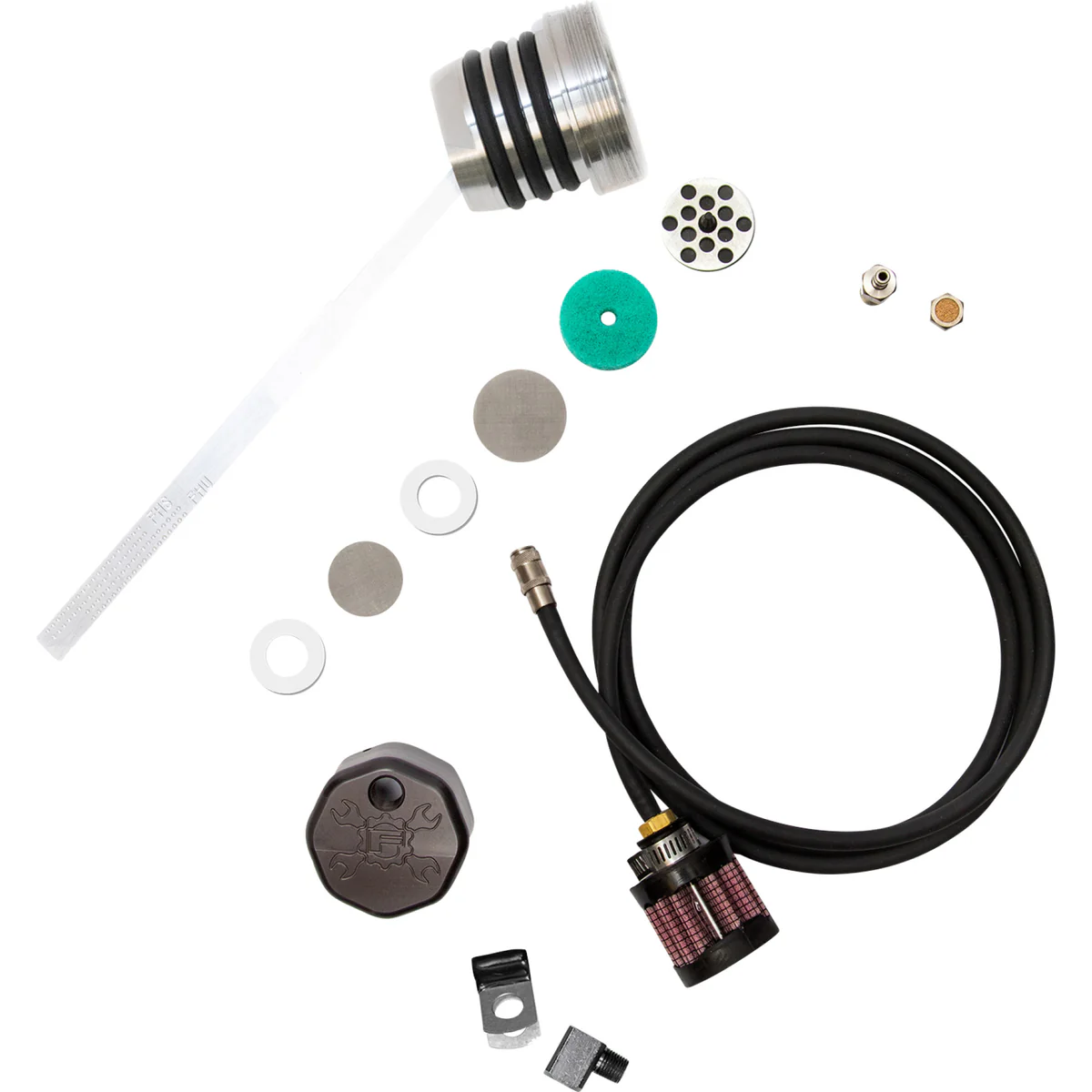 FEULING OIL PUMP CORP. 1012-0260 3094 Vented Dipstick - Black - Dyna