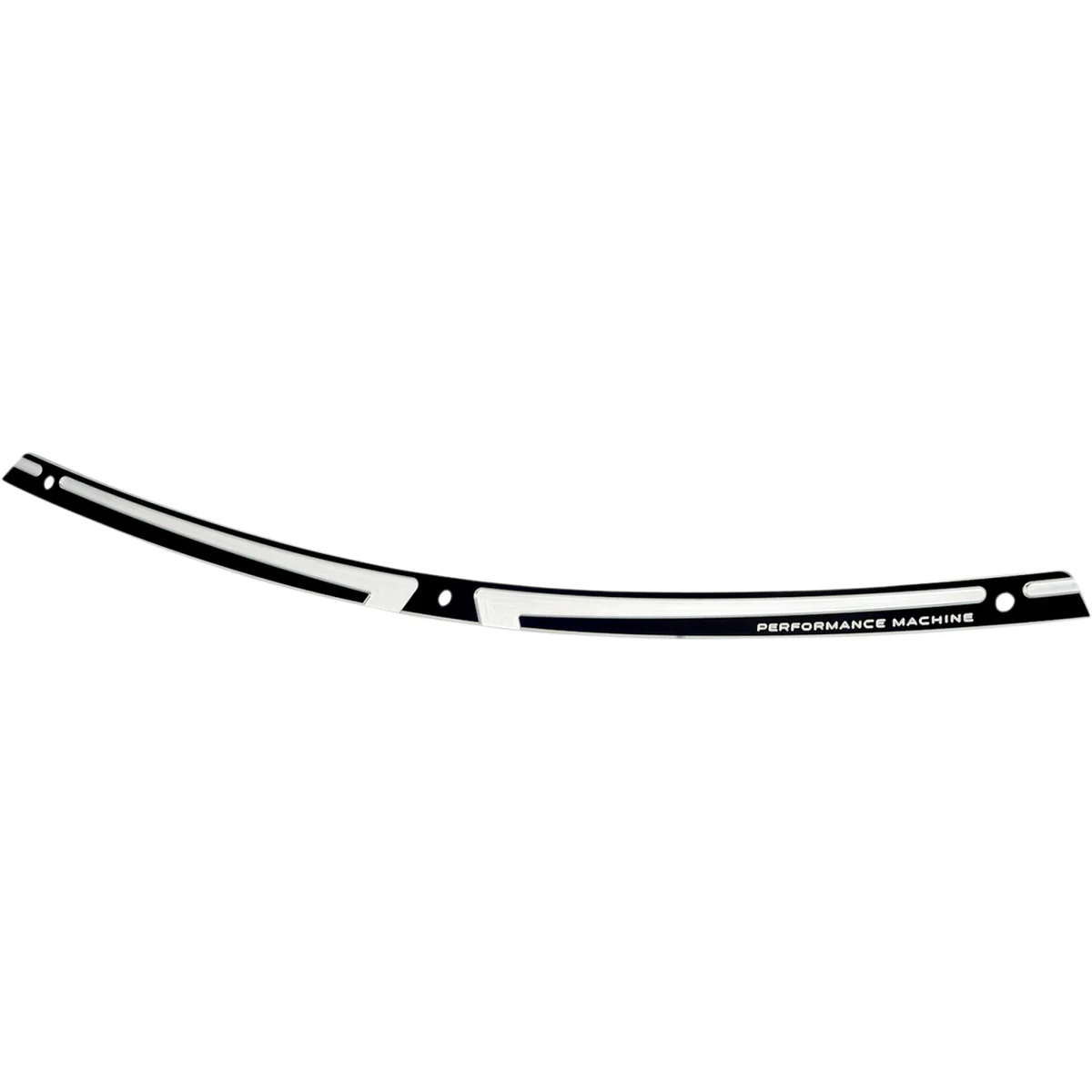 PERFORMANCE MACHINE (PM) 2350-0253 0209-2016SCA-BM Windscreen Trim — Scallop - Windshield Trim - Scallop - Contrast Cut - FL '14-'21