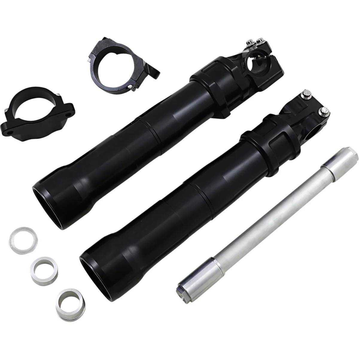 ALLOY ART 0403-0157 49LLFL-2ABS Next Gen Lower Front Legs - Fork Legs - 49 mm - Lower - Black Anodized