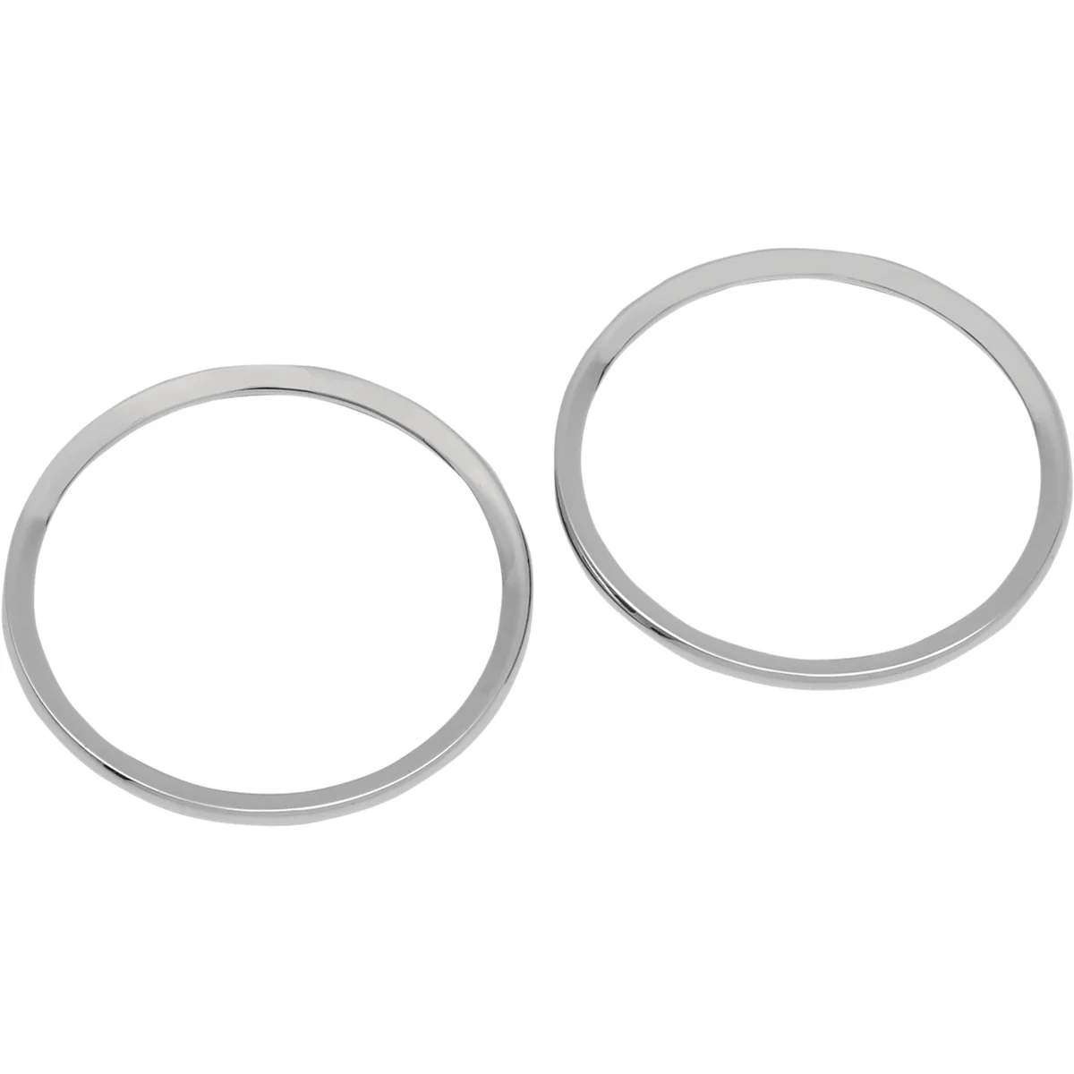 DRAG SPECIALTIES 2202-0063 Chrome Speaker Bezels Speaker Bezel - Chrome