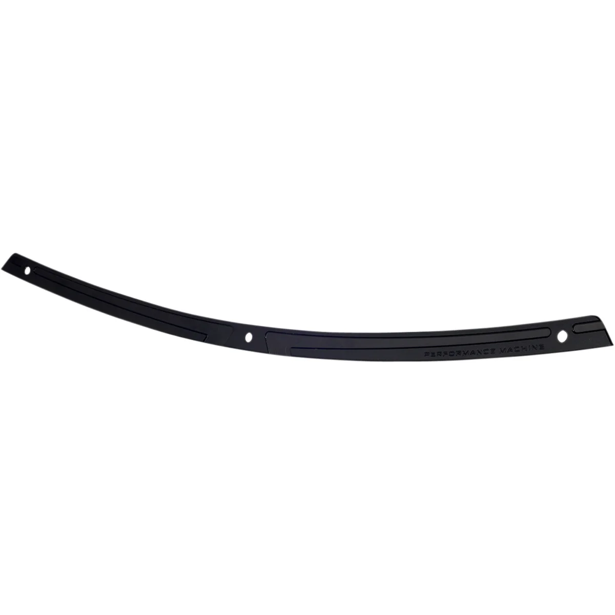 PERFORMANCE MACHINE (PM) 2350-0255 0209-2016SCA-SM Windscreen Trim — Scallop - Windshield Trim - Scallop - Black Ops - FL '14-'21