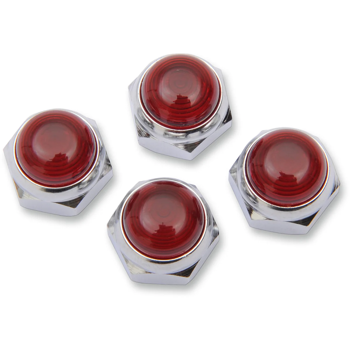 EASTERN MOTORCYCLE PARTS 0927-0031 V-13-241 Rocker Arm Block Nuts Rocker Arm Lock Nuts - 4-Pack