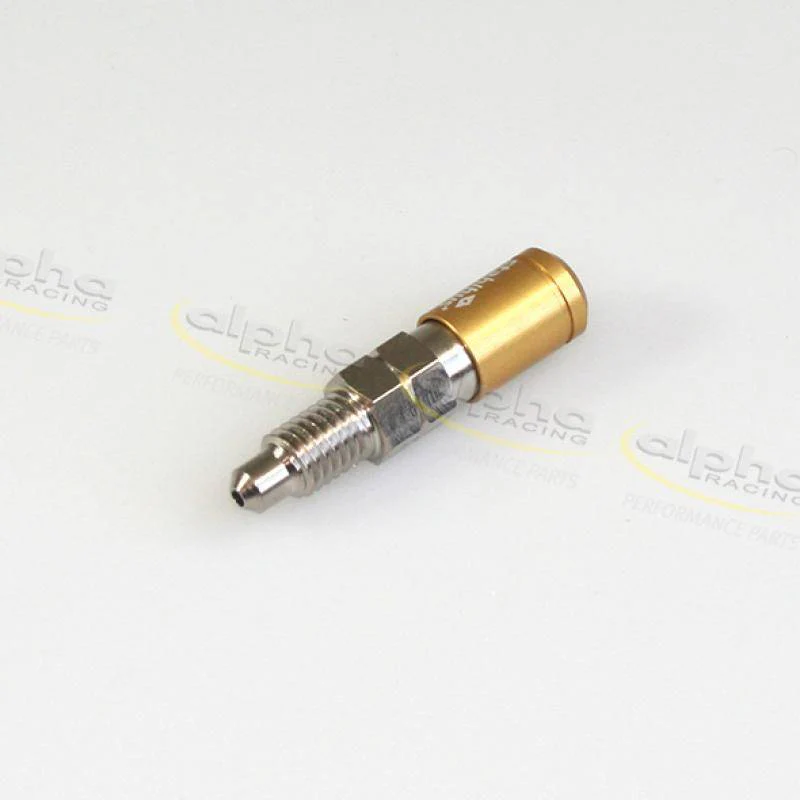 Alpha Racing Bleeding valve M8 x1,25, 16 mm gold BMW S1000RR 2009-2018,HP4 2012-2014,S1000R 2014-2016,S1000XR 2015-2016