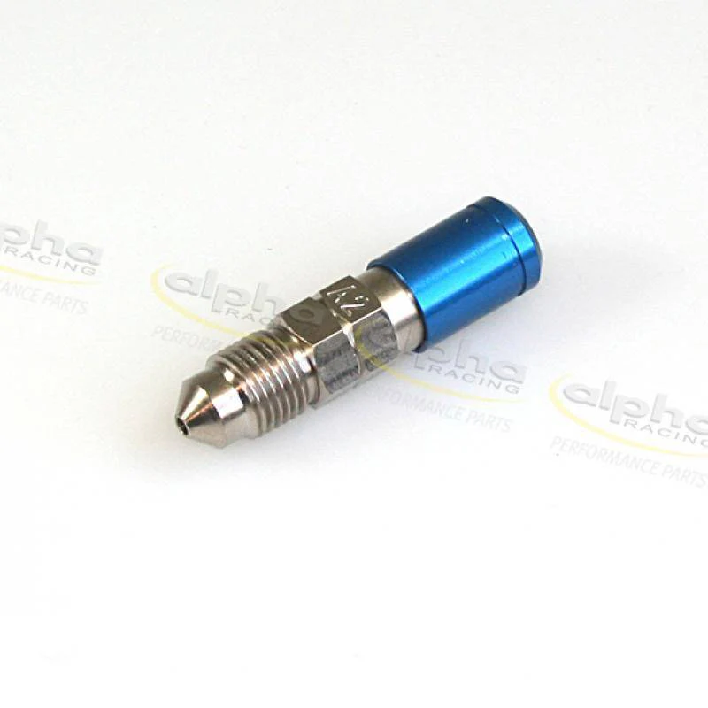 Alpha Racing Bleeding valve M10 x1, 14 mm blue BMW S1000RR 2009-2016,HP4 2012-2014,S1000R 2014-2016,S1000XR 2015-2016