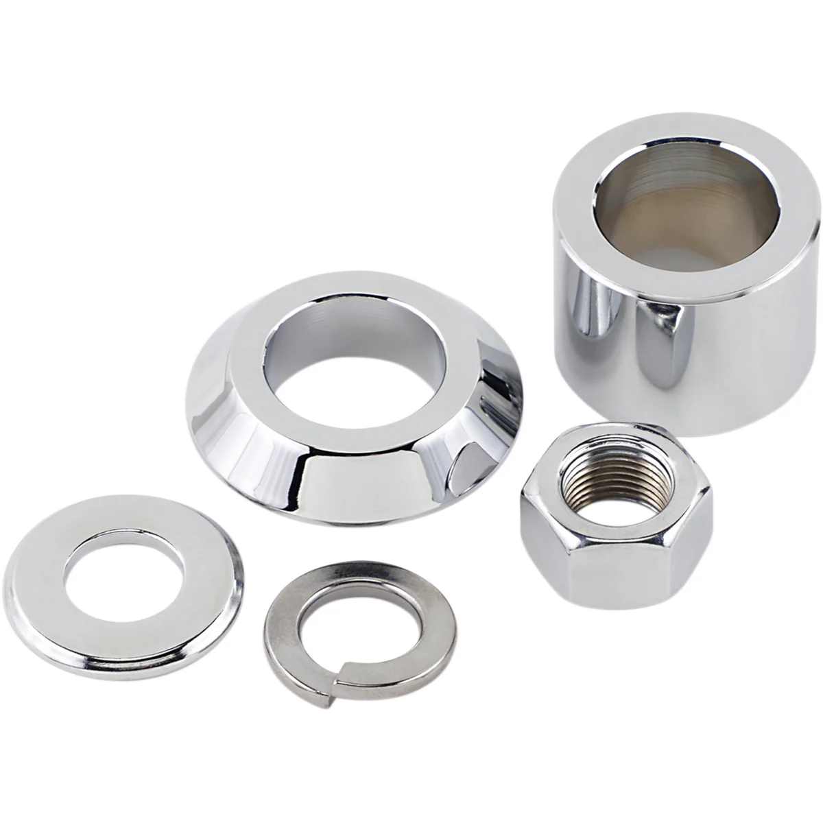 COLONY 2401-0404 2390-5 Axle Spacer/Nut Kit Axle Spacer - Front - Kit - 07-17 FLSTC