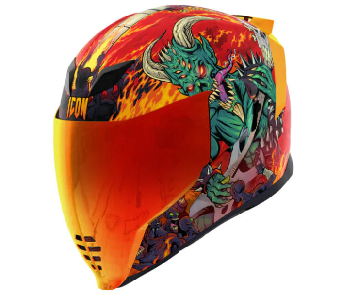 ICON Airflite™ Blegh MIPS Helmet Airflite™ Red -